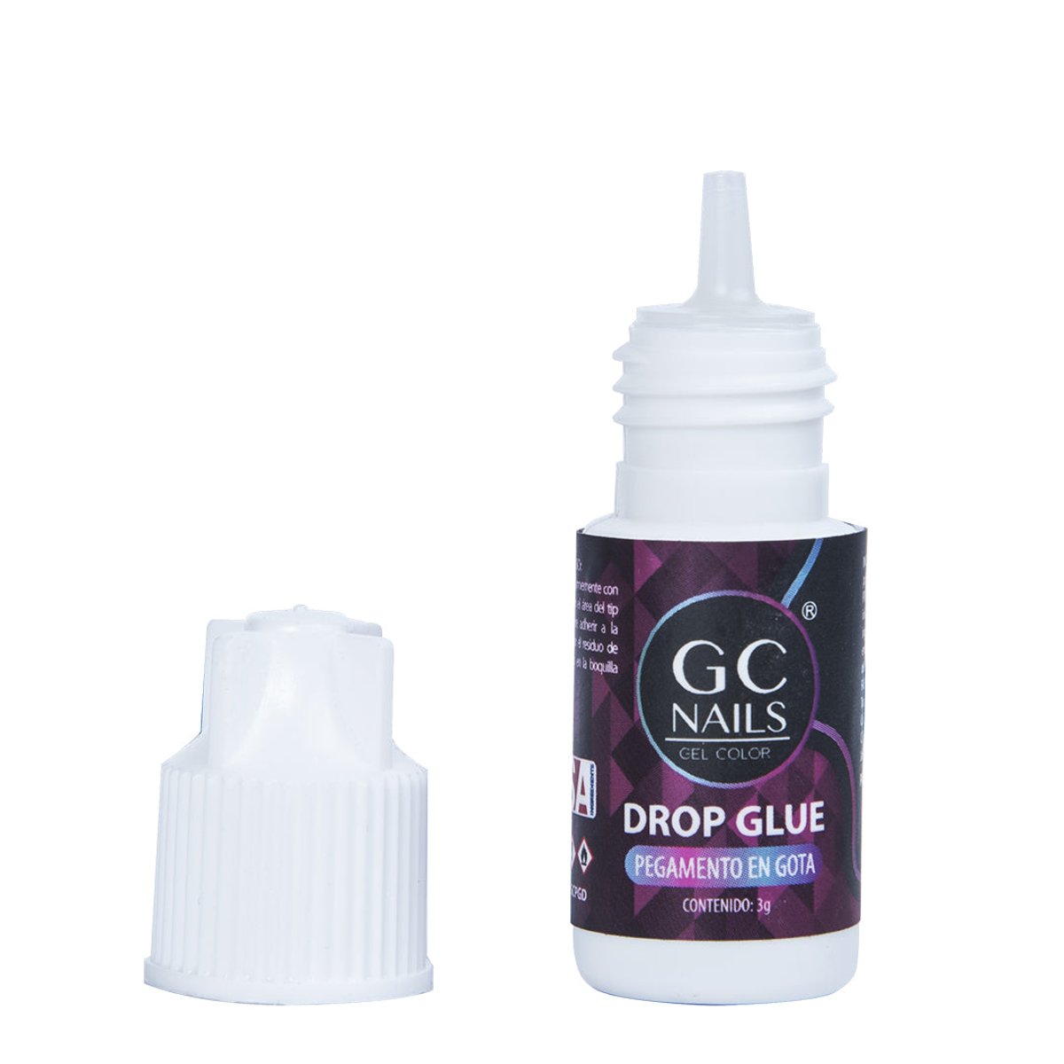 Gc Nails Pegamento En Gota Drop Glue Profesional 3g image number null