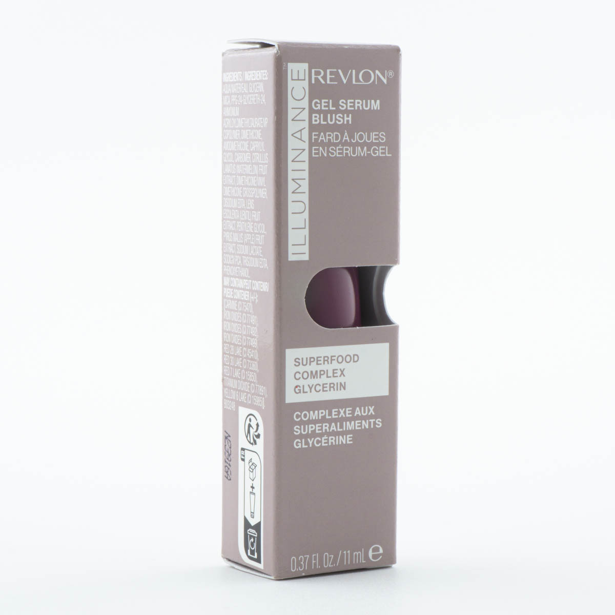Revlon Illuminance Blush Gel Serum Brilliant Berry image number null