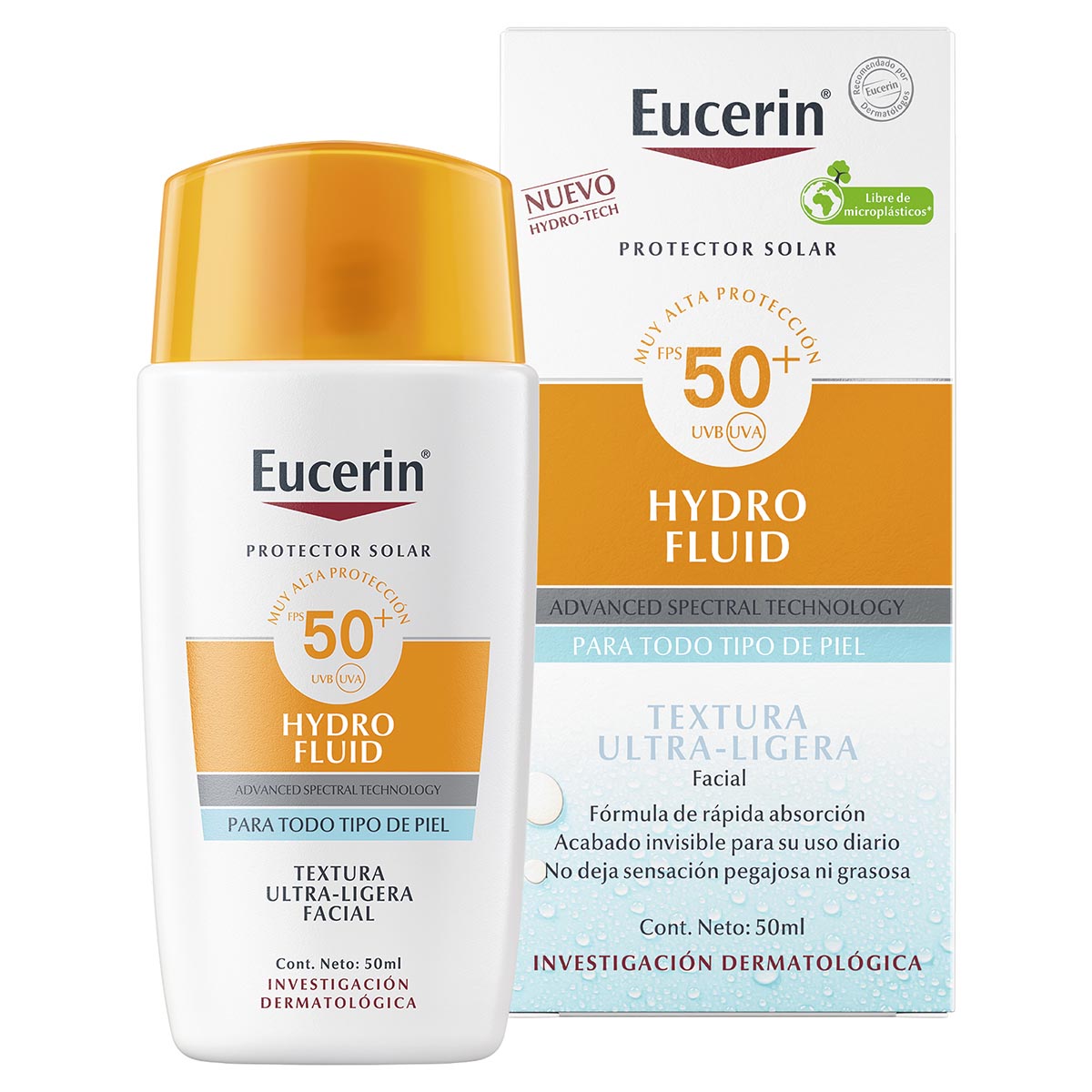 Eucerin Sun Hydro Fluid Ultra Light Fps 50+ 50Ml image number null