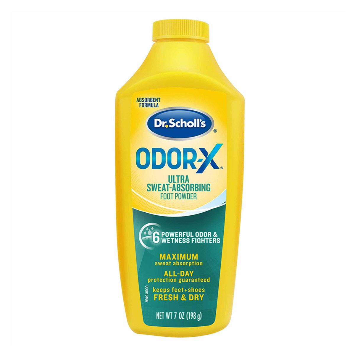 Dr Scholl Talco Para Pies Absorbente Sudor Odorx 177g image number null
