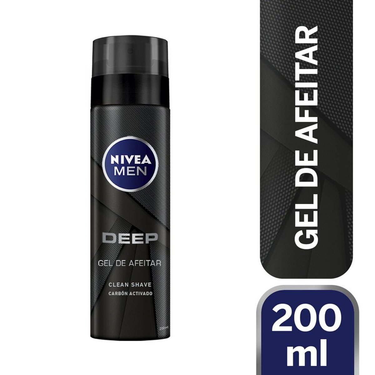 Nivea For Men Gel De Afeitar Deep Carb&oacute;n Activo 200 Ml image number null