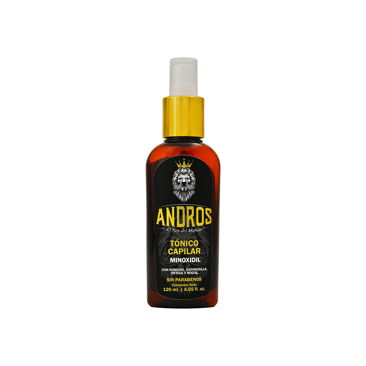 T&oacute;nico Capilar con Minoxidil Andros 120 ml image number null
