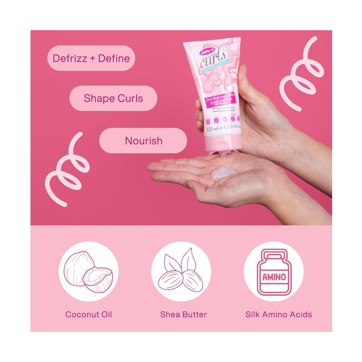 Dippity-do Crema Para Definir Rizos Girls With Curls image number null