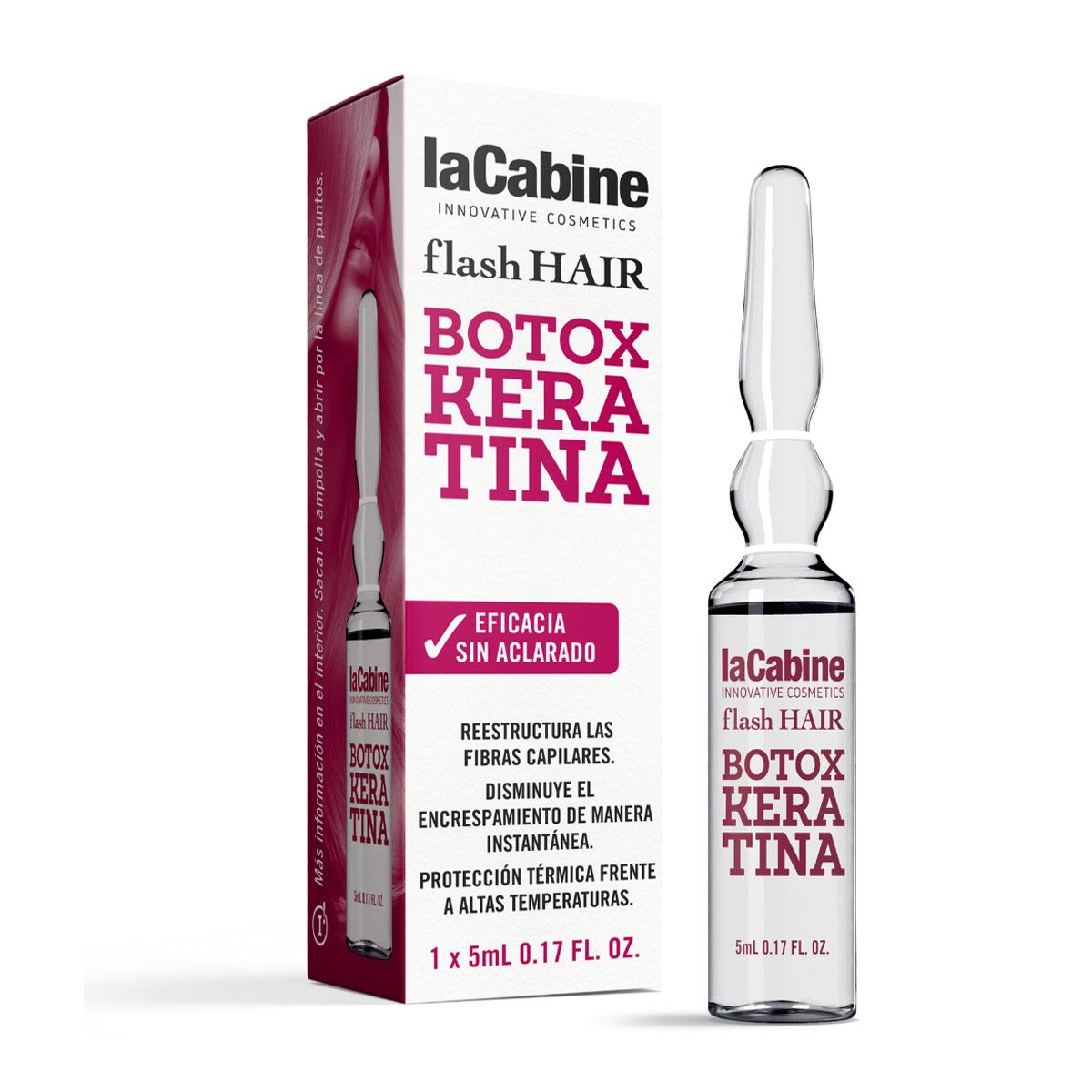 La Cabine Ampolleta Capilar Flash Hair image number null