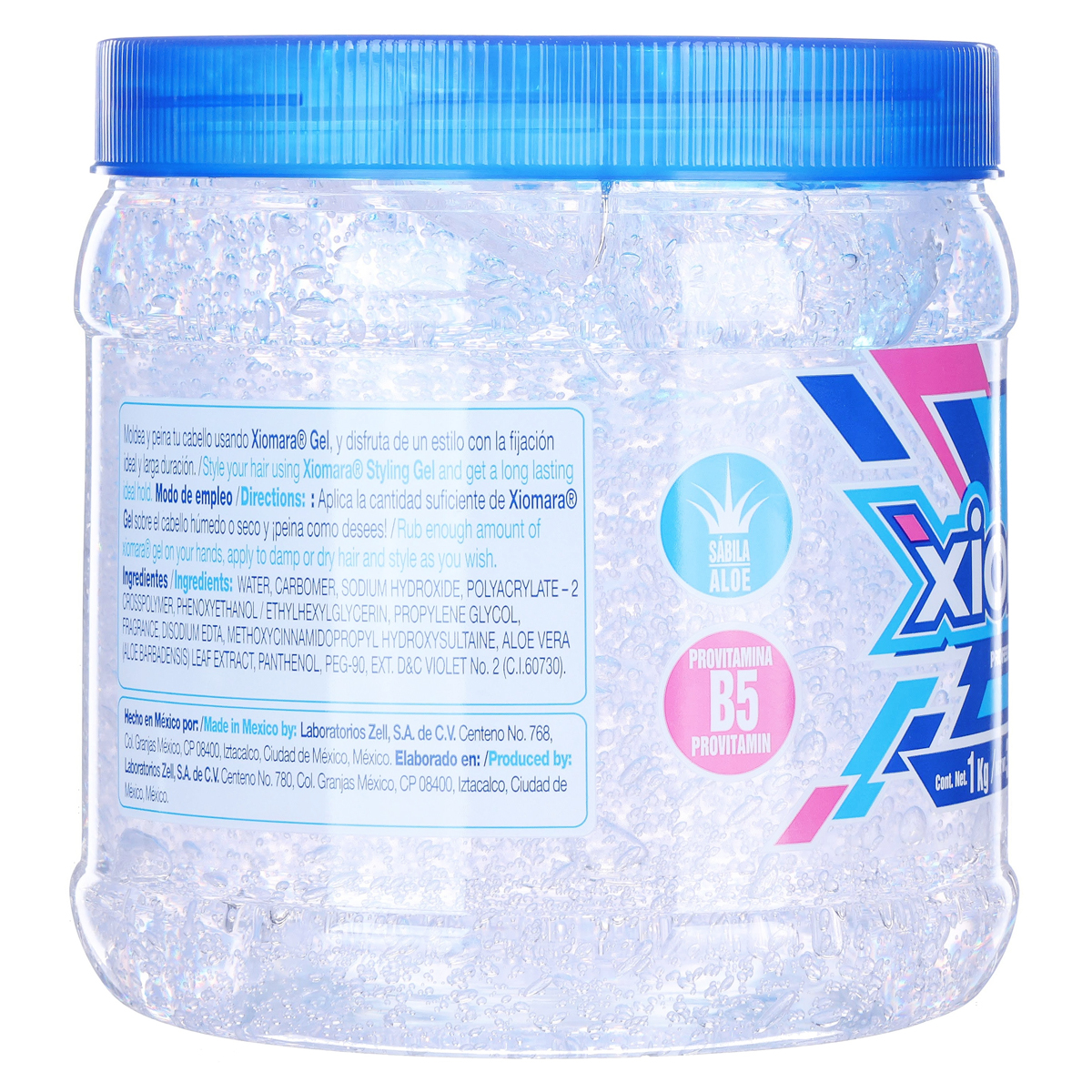 Xiomara Gel Fijador Cabello Hidratante Tarro 1kg image number null