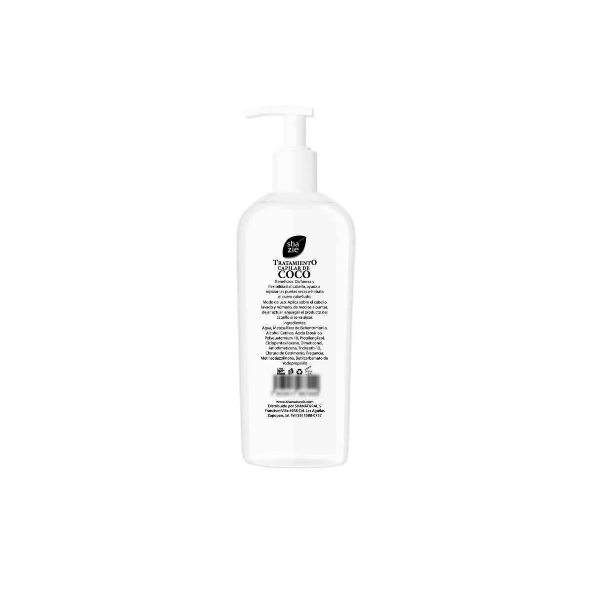 Shanaturals Tratamiento De Coco 250 Ml image number null