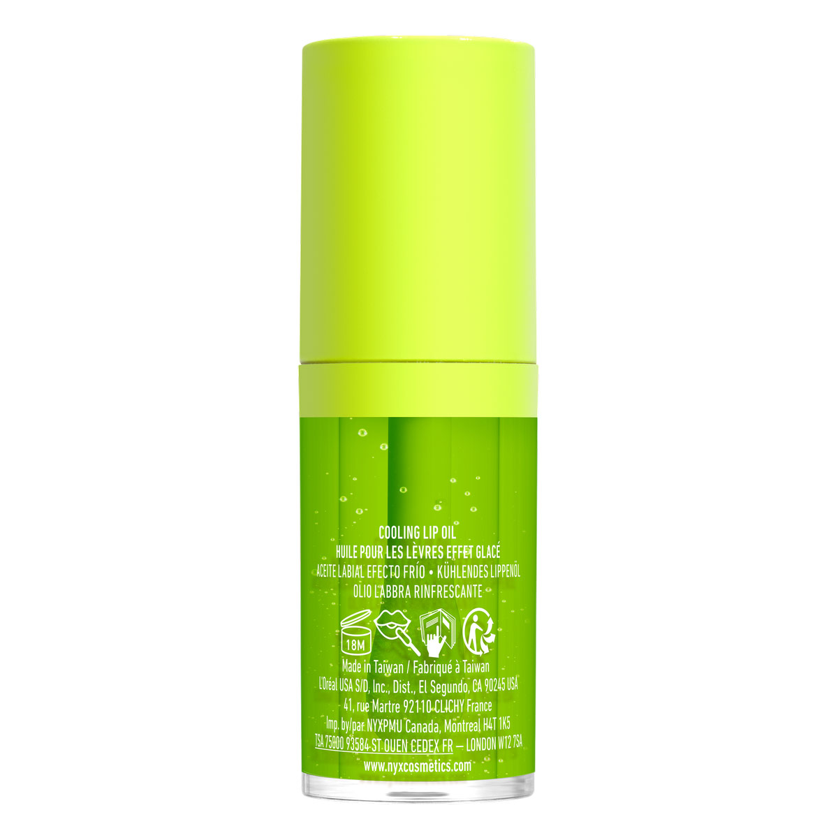 Nyx Lip Oil Fat Oil Chillz Kiwi Freezie image number null