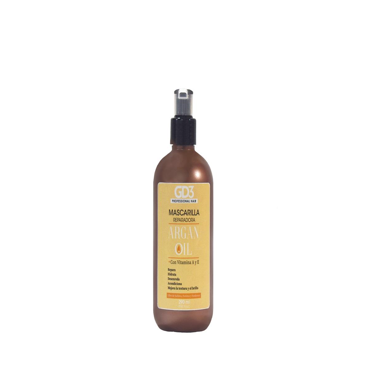 Gd3 Mascarilla Capilar Reparadora Con Aceite De Arg&aacute;n 290 Ml image number null