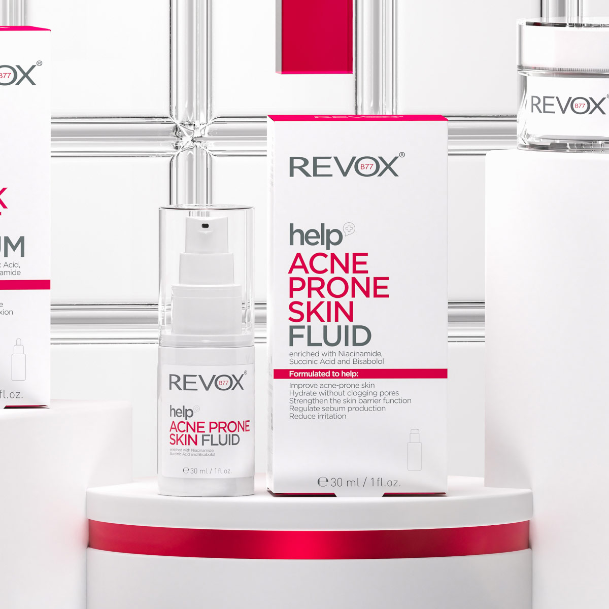 Revox B77 Help Fluido Para Pieles Propensas Al Acn&eacute; 30 Ml image number null