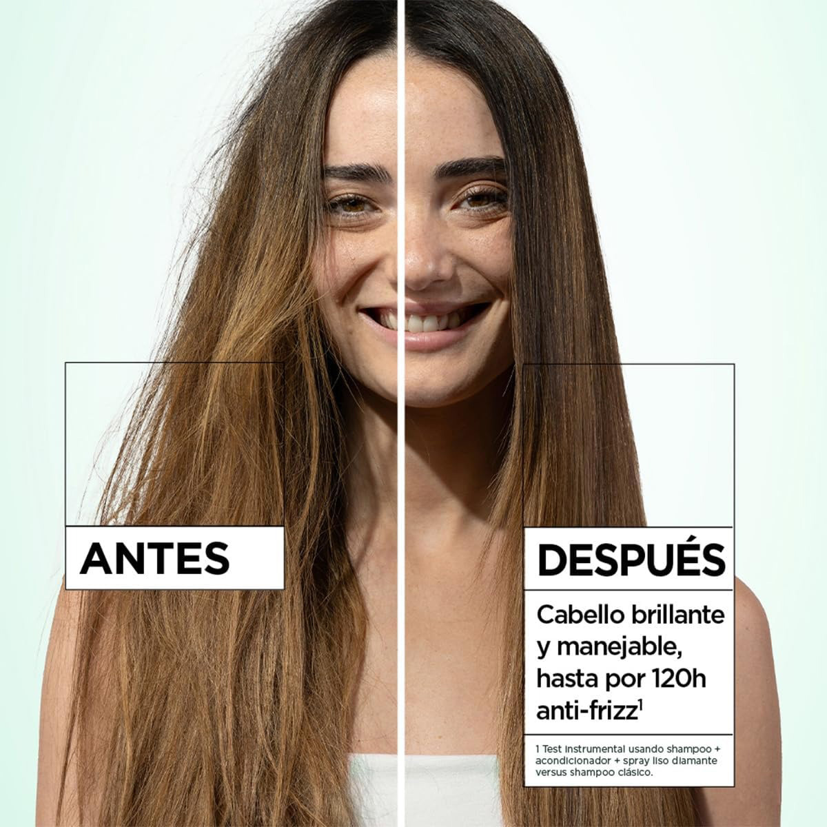 Garnier Fructis Liso Diamante Spray Protector y Alisador 150 ml image number null