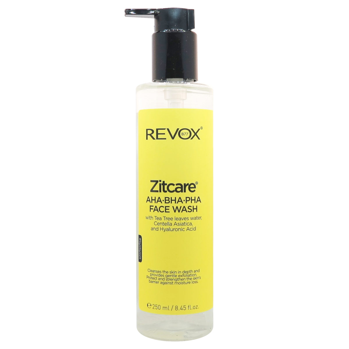 Revox B77 Zitcare Aha Bha Pha Limpiador Facial Con Te De &Aacute;rbol Centella Asi&aacute;tica Y Ah 250 Ml image number null