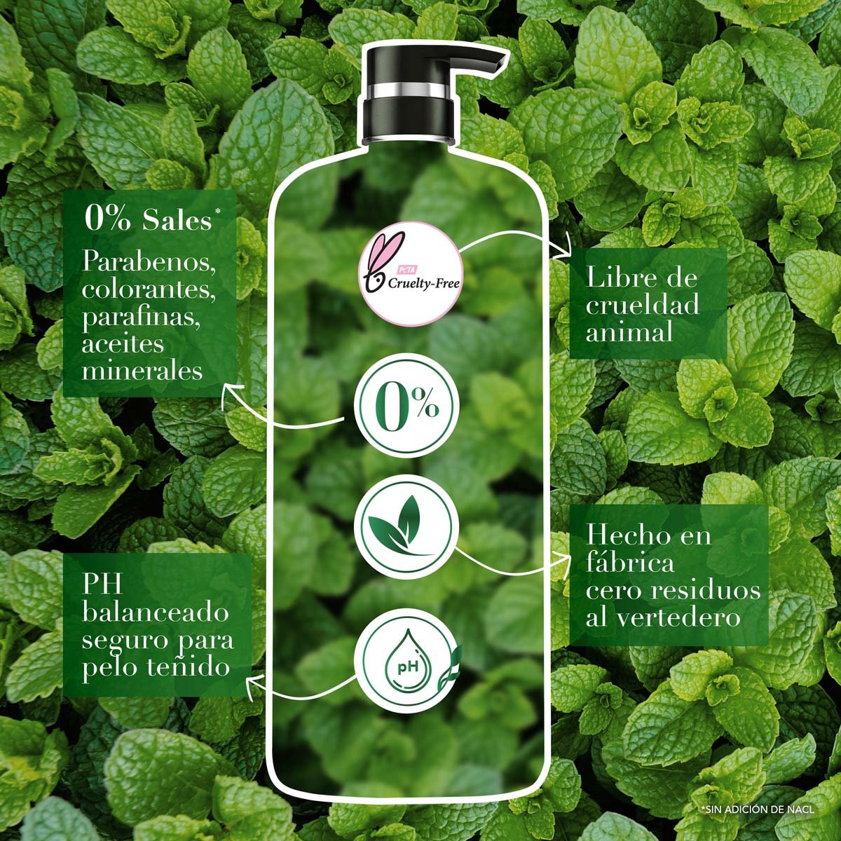 Herbal Essences Acondicionador Tea Tree 600ml  6 image number null