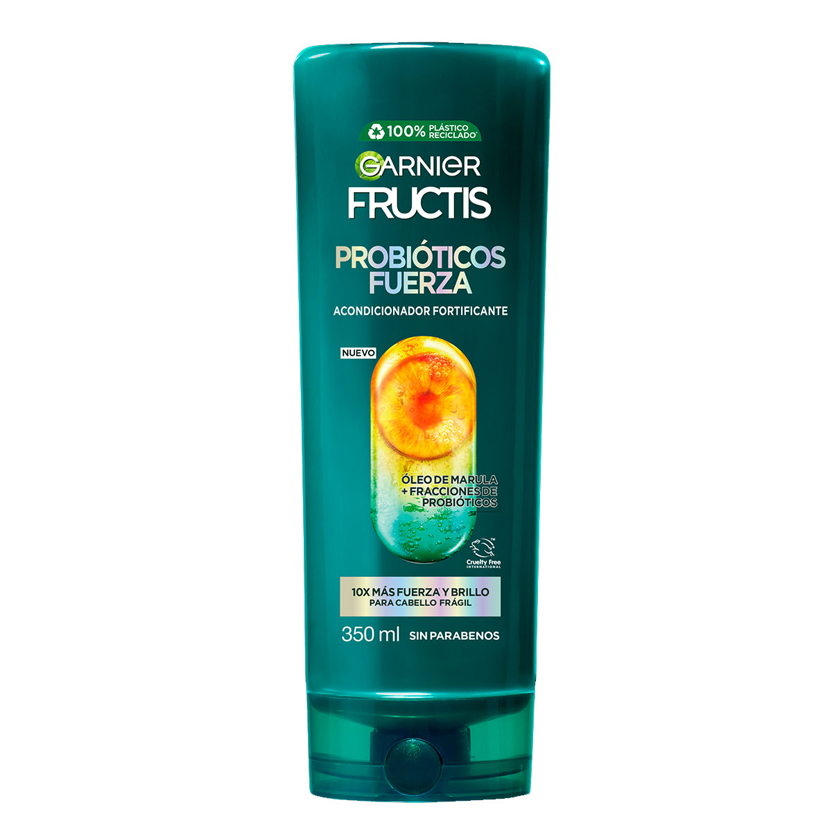 Garnier Fructis Acondicionador-probi&oacute;ticos Fuerza 350 Ml image number null