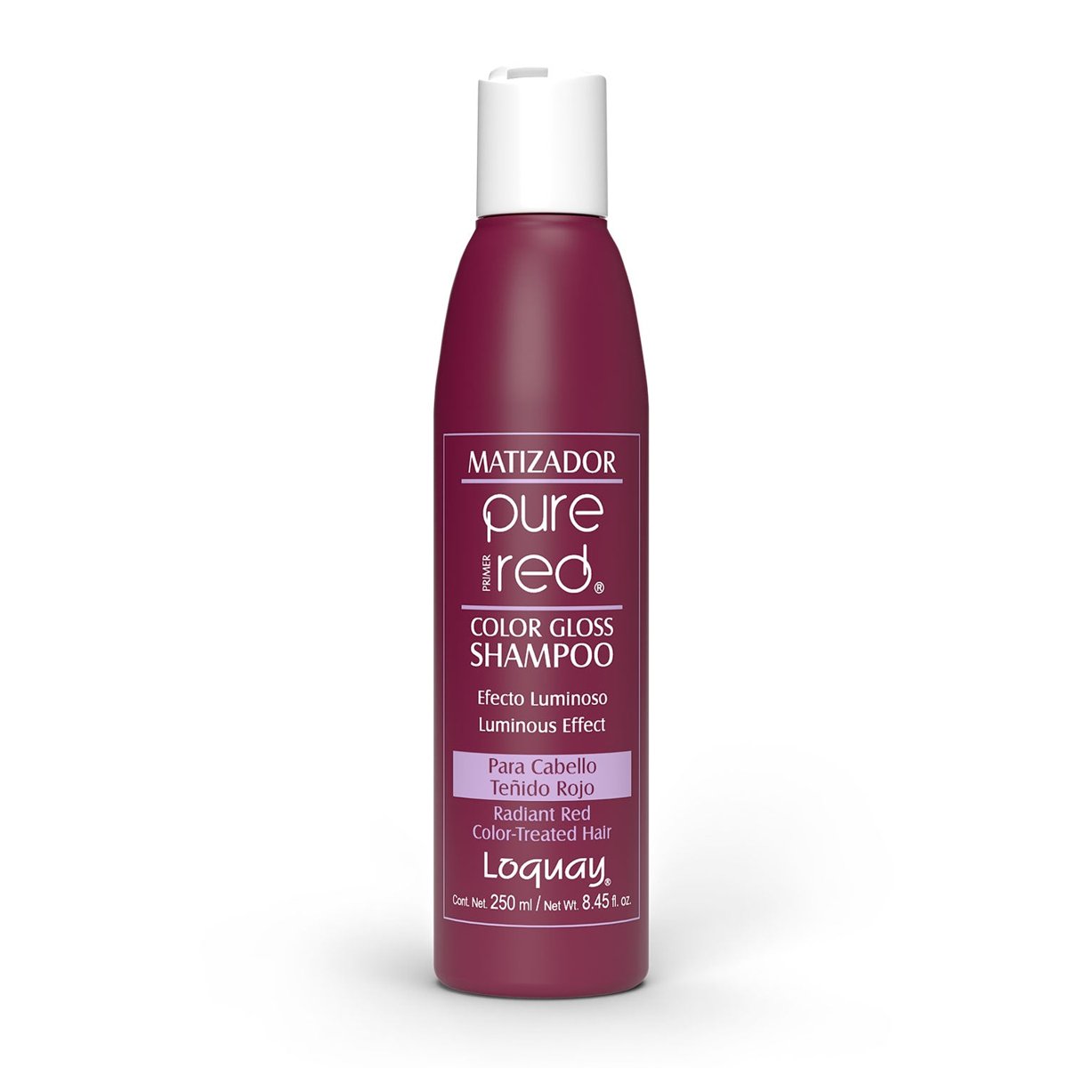 Loquay Shampoo Matizador Primer Red 1 Litro Profesional image number null
