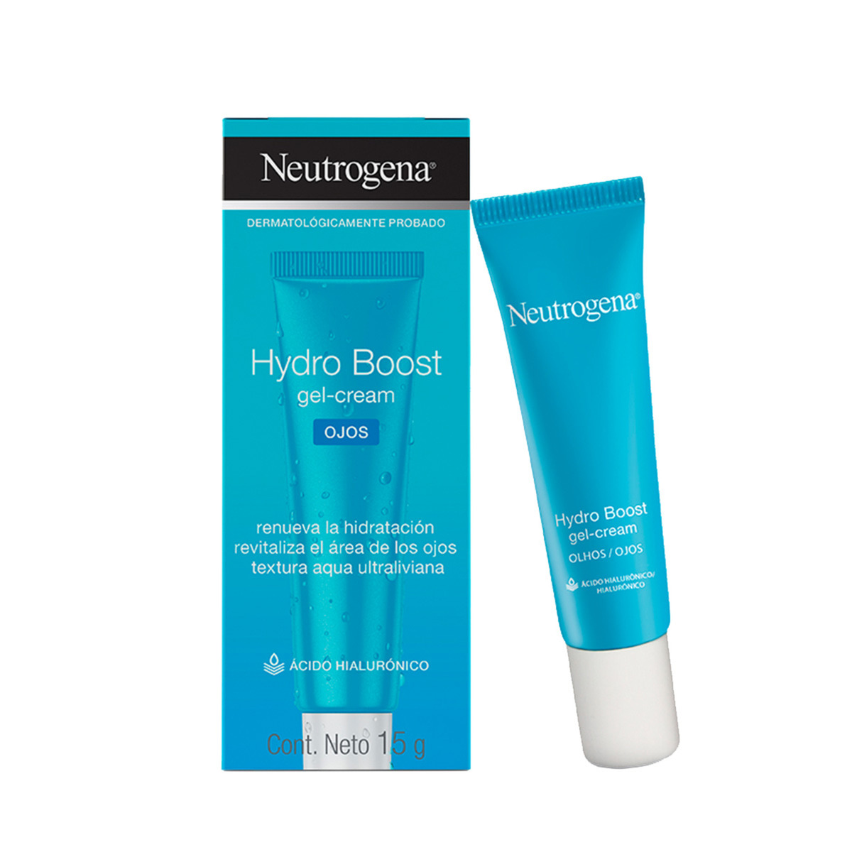 Neutrogena Hydro Boost Crema Contorno De Ojos &Aacute;cido Hialur&oacute;nico 15g image number null
