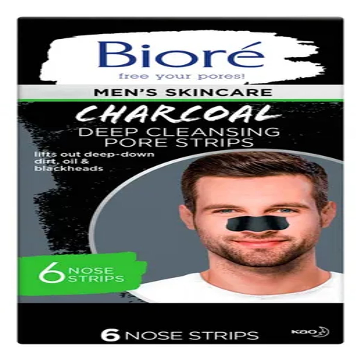 Bior&eacute; Banditas Men Skincare Carb&oacute;n Natural 6 Pzas image number null