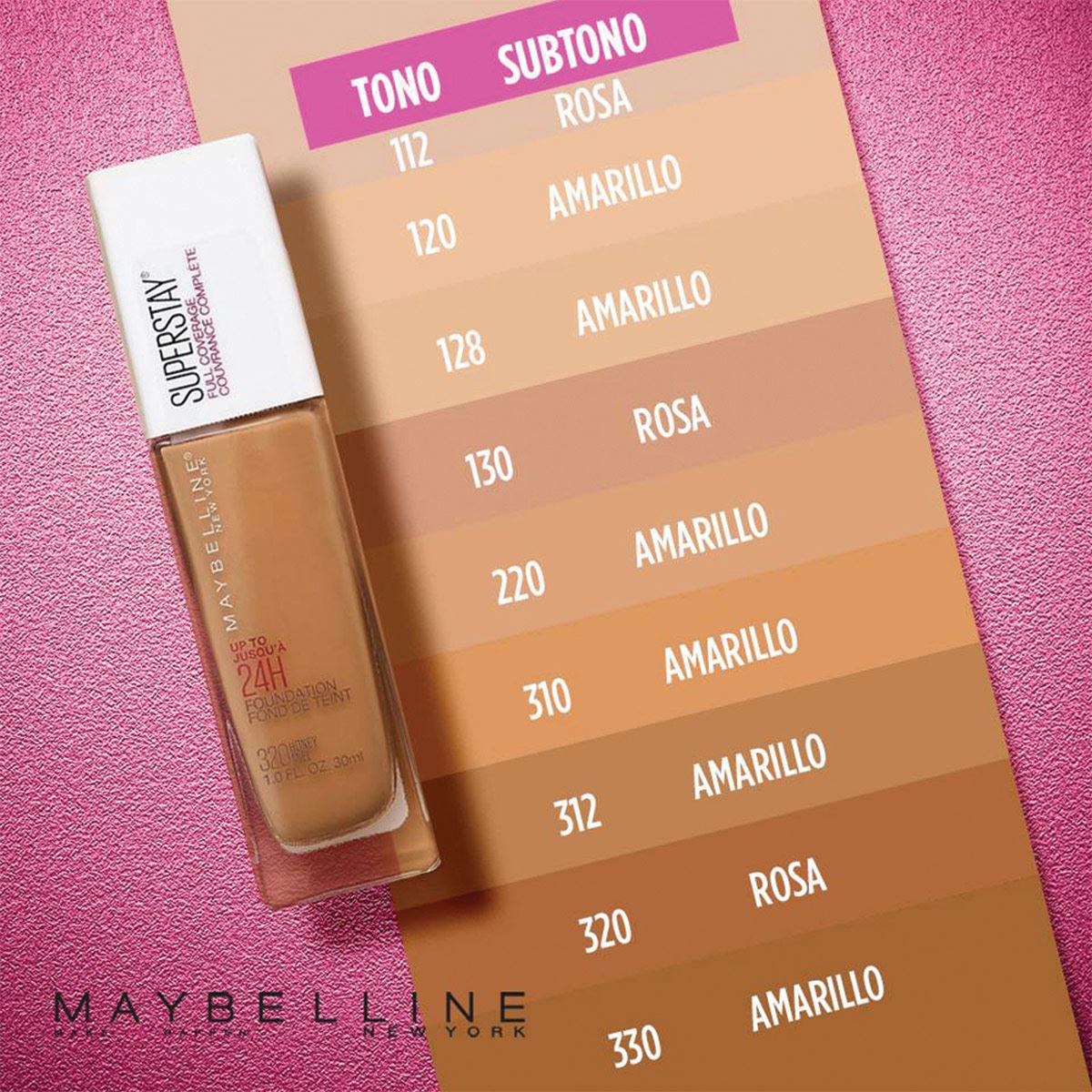 Base Superstay Maybelline Full Coverage image number null