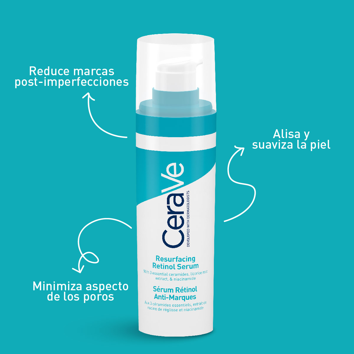 Cerave S&eacute;rum Con Retinol Anti-marcas De 30 Ml image number null