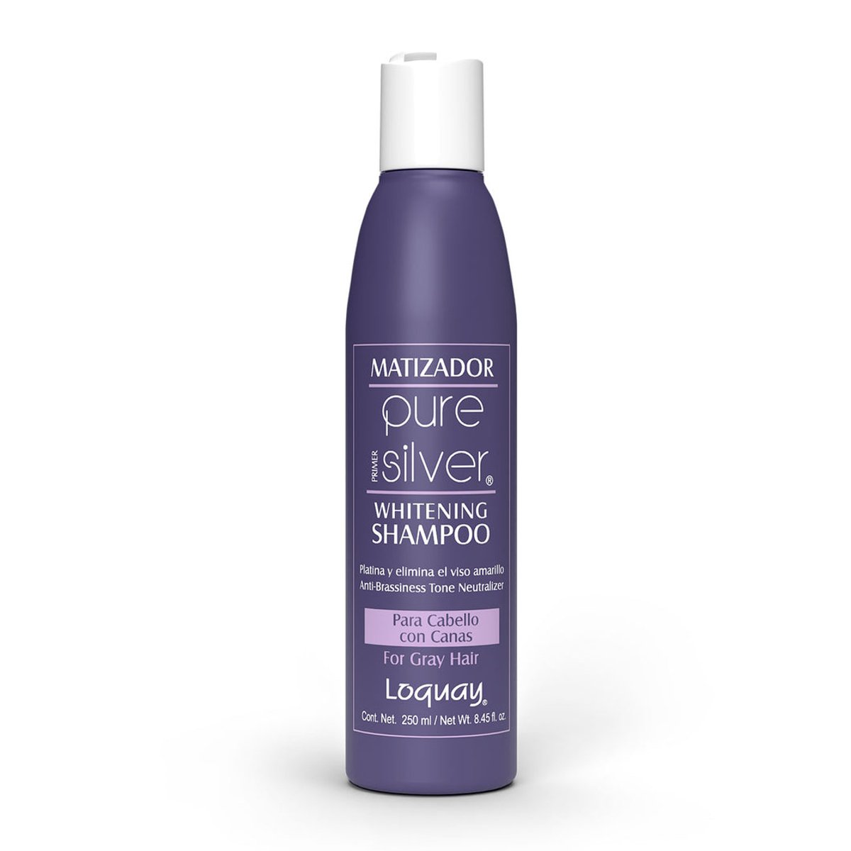 Loquay Shampoo Matizador Silver Canas 1 Litro image number null