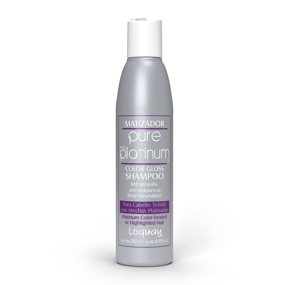 Loquay Shampoo Matizador Primer Platinum 1 Litro image number null