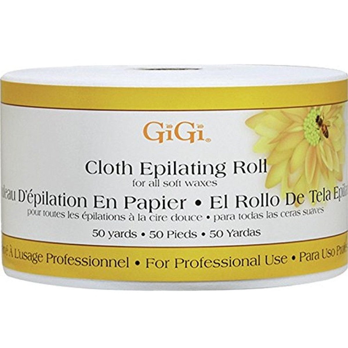 Gigi Tela Depilatoria En Rollo 50 Yds Cera Suave Profesional image number null