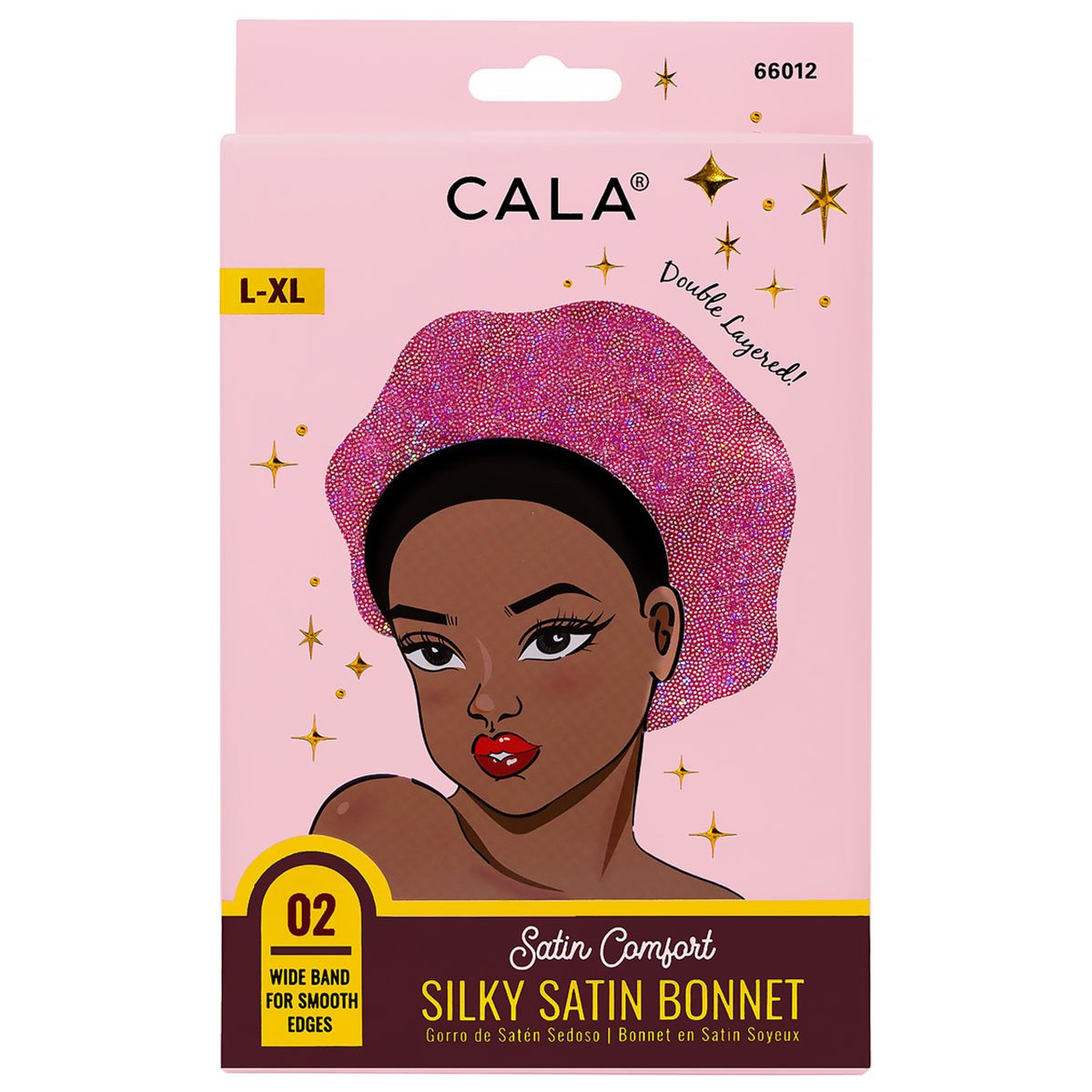 Cala&reg; Gorro Sat&eacute;n Doble Capa L/xl Rosa Brillante image number null