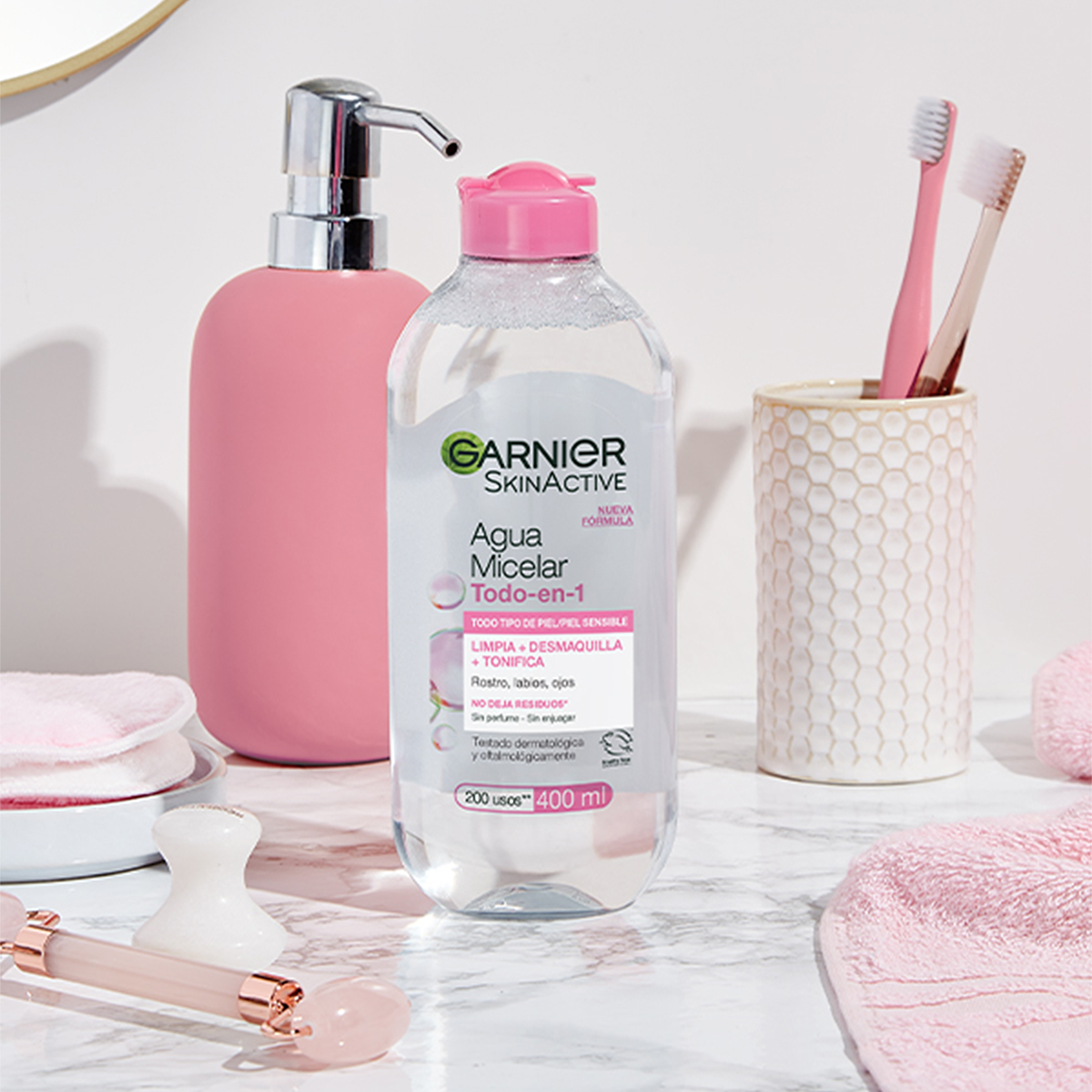 Garnier Skin Active Agua Micelar Desmaquillante 400 Ml image number null