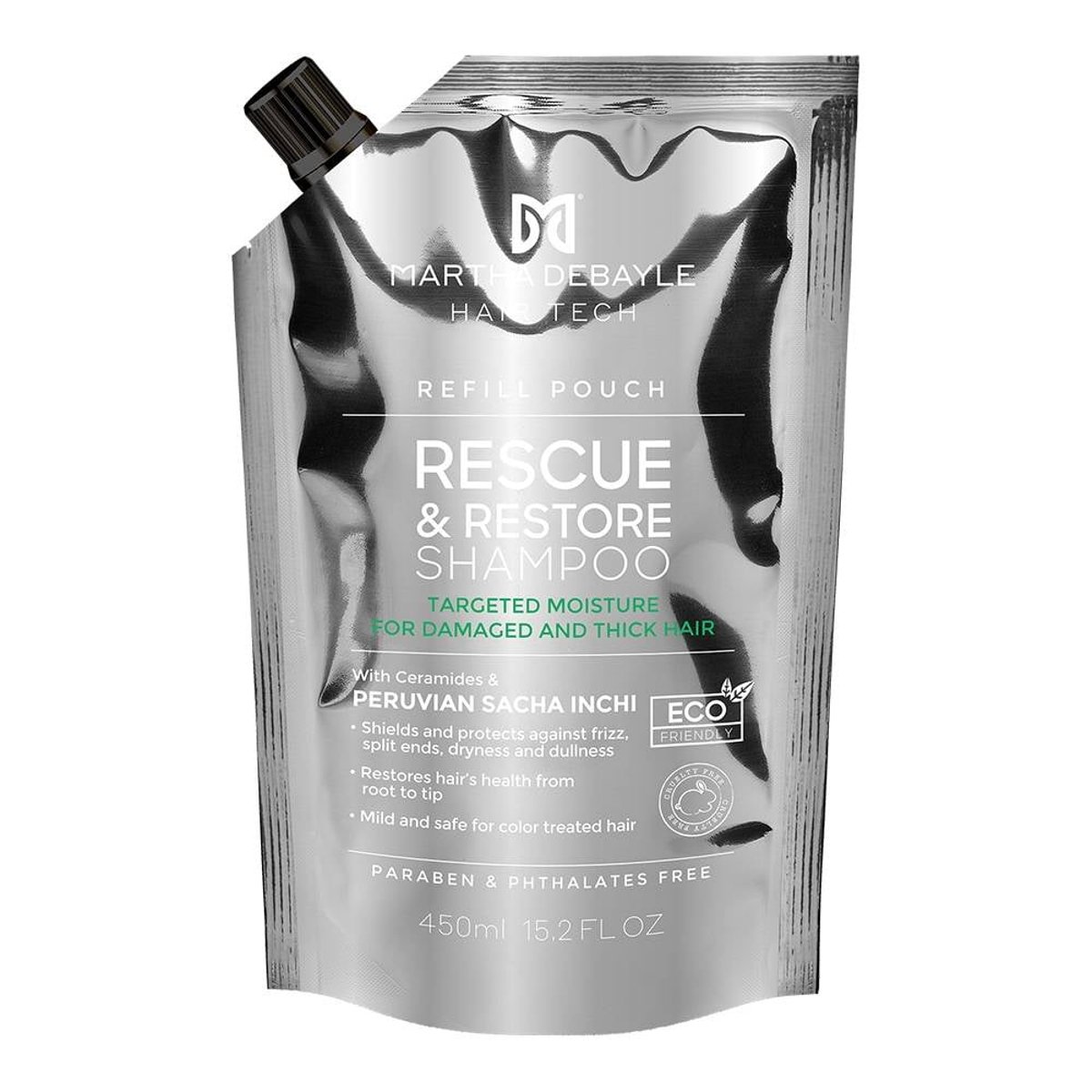 Martha Debayle Shampoo Rescue & Restore 450ml Reparador image number null