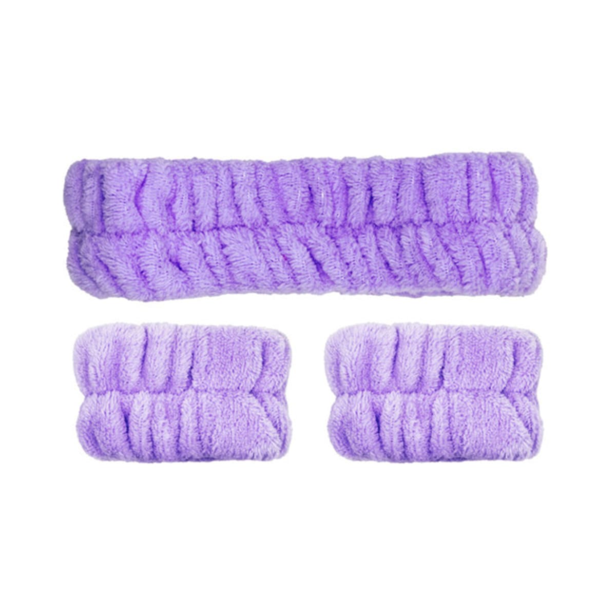 Cala Set Plush Diadema Y Pulsera De Felpa Color Lavanda image number null