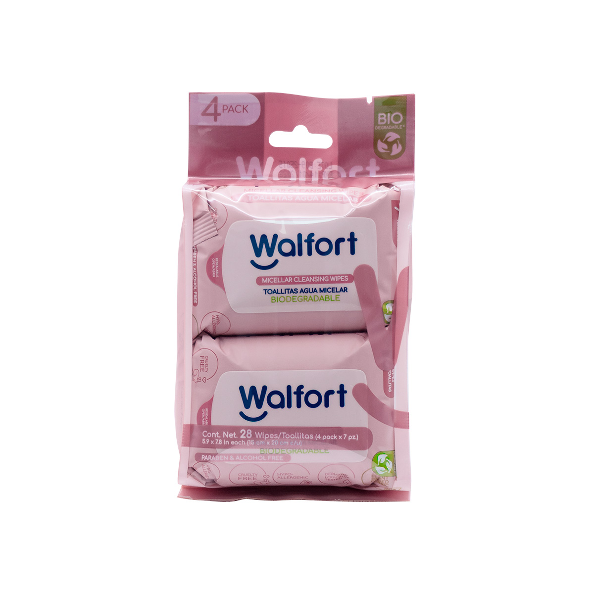 Walfort  Toalla Micelar Desmaquillante Biodegradable image number null