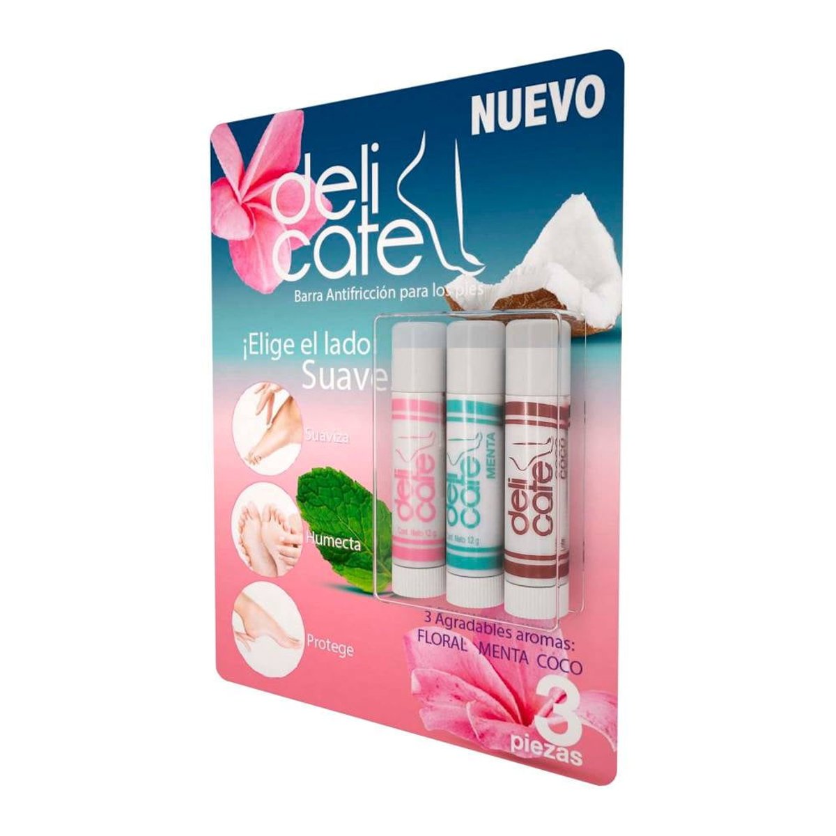 Delicate Barra Cuidado De Pies Coco 100g image number null