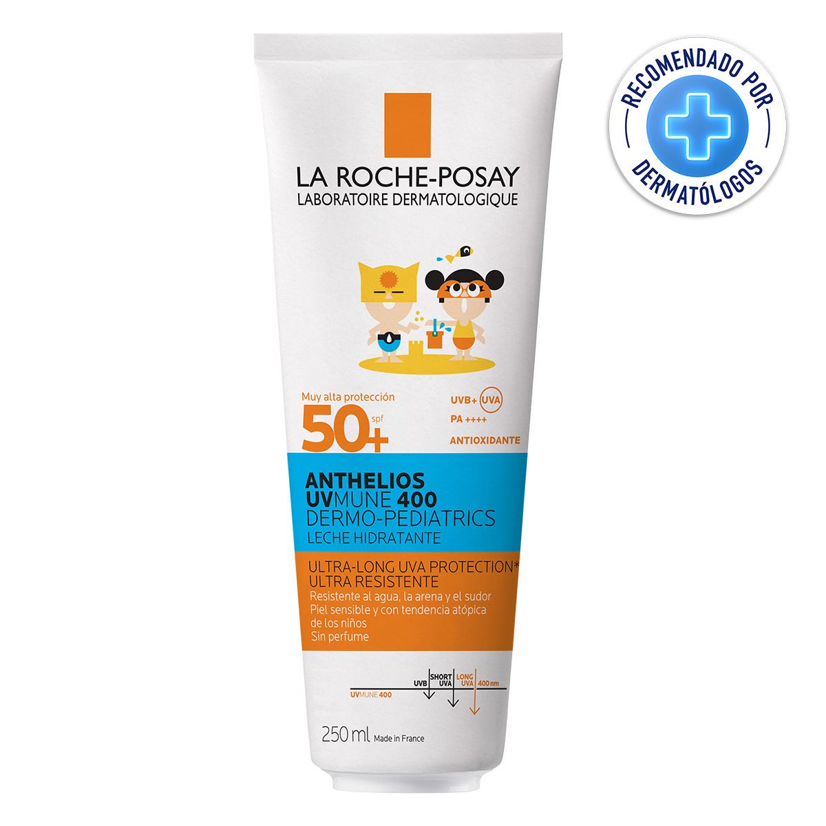La Roche Posay Anthelios Uvmune 400 Leche Hidratante Fps50 Infantil 250 Ml image number null