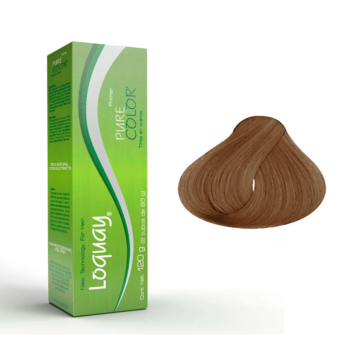 Loquay Primer Pure Color Tinte Rubio Claro Beige 120g image number null