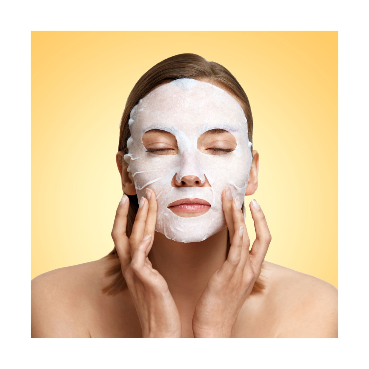 Skin Sense Mascarilla Facial de Tela Miel image number null