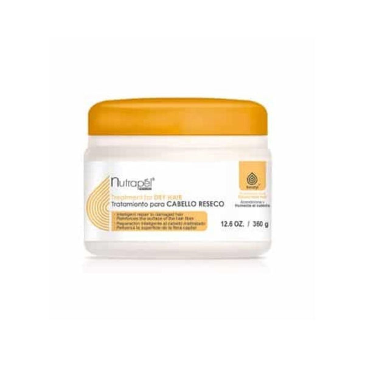 Nutrapel Crema Tratamiento Cabello Seco 360g Reparador image number null