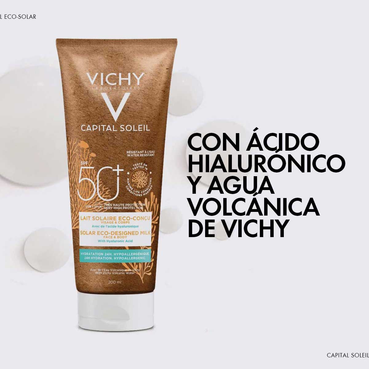 Vichy Bloqueador Solar Biode Para Cuerpo Y Rostro Fps 50+ 200ml image number null