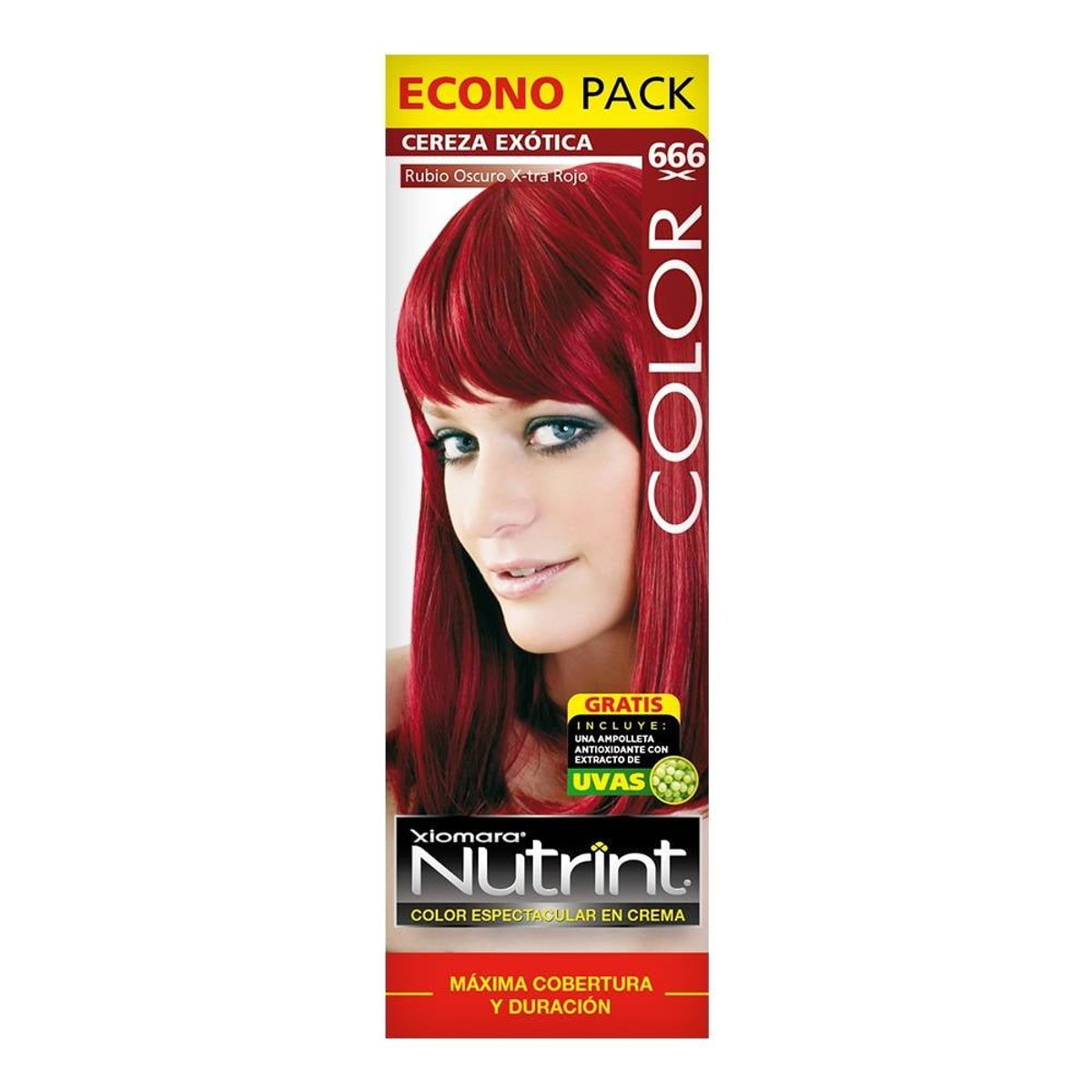 Xiomara Nutrint Tinte Crema Cereza Exot 666 50g image number null