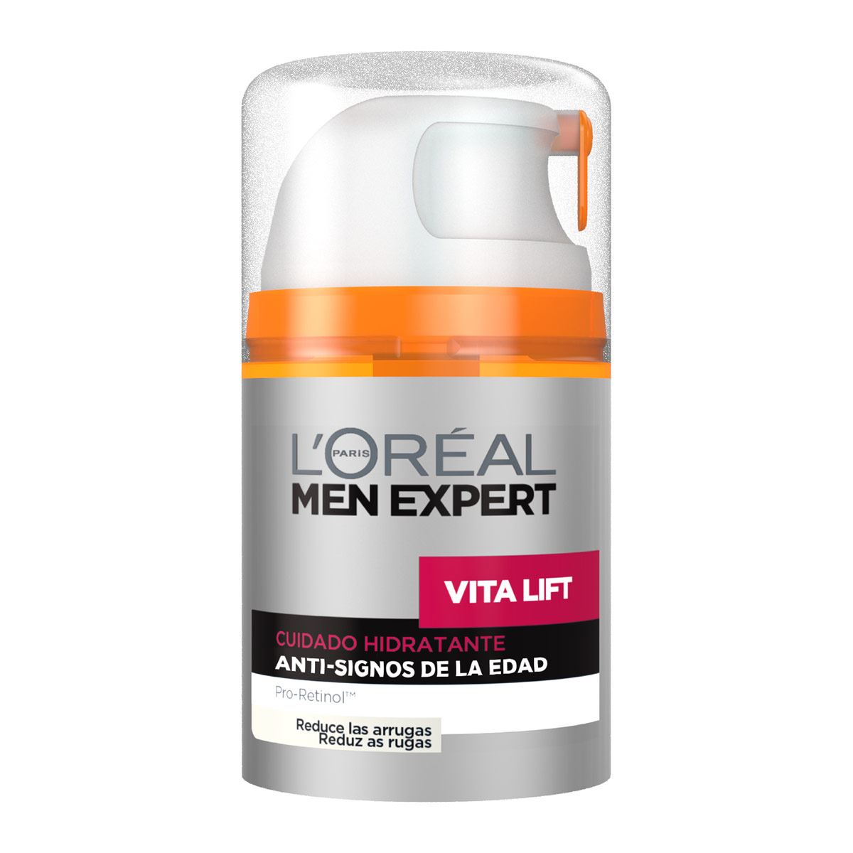 L'or&eacute;al Paris Crema Antiarrugas Hombre Vitalift Men Expert image number null