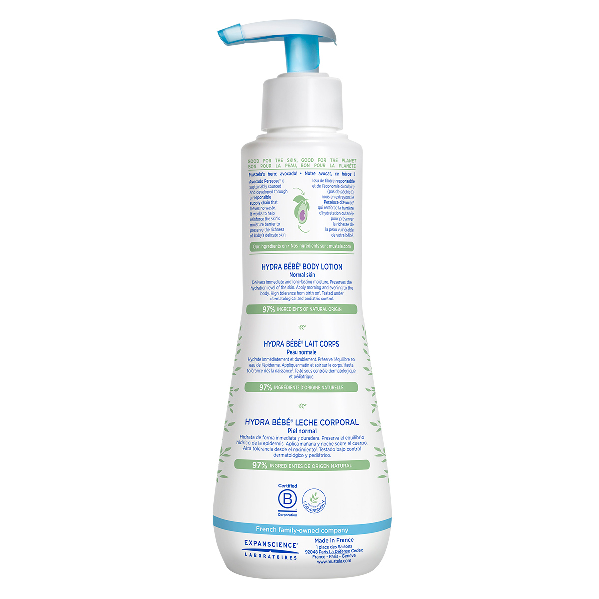 Mustela Hydra Beb&eacute; Crema Corporal 300ml image number null