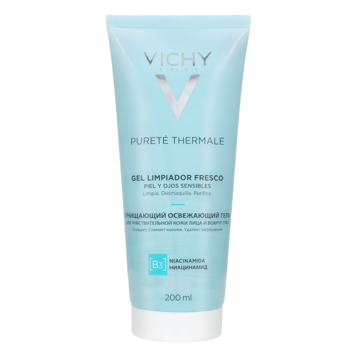 Vichy Gel Limpidor Puret&eacute; Thermale 200 Ml image number null