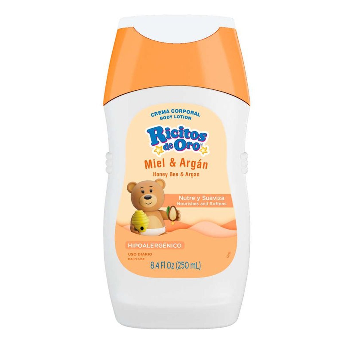 Ricitos De Oro Crema Corporal Leche Almendras 250ml Beb&eacute; image number null