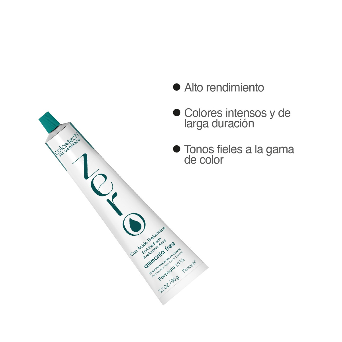 Colortech Tinte Permanente Sin Amon&iacute;aco Rubio Oscuro 90g image number null