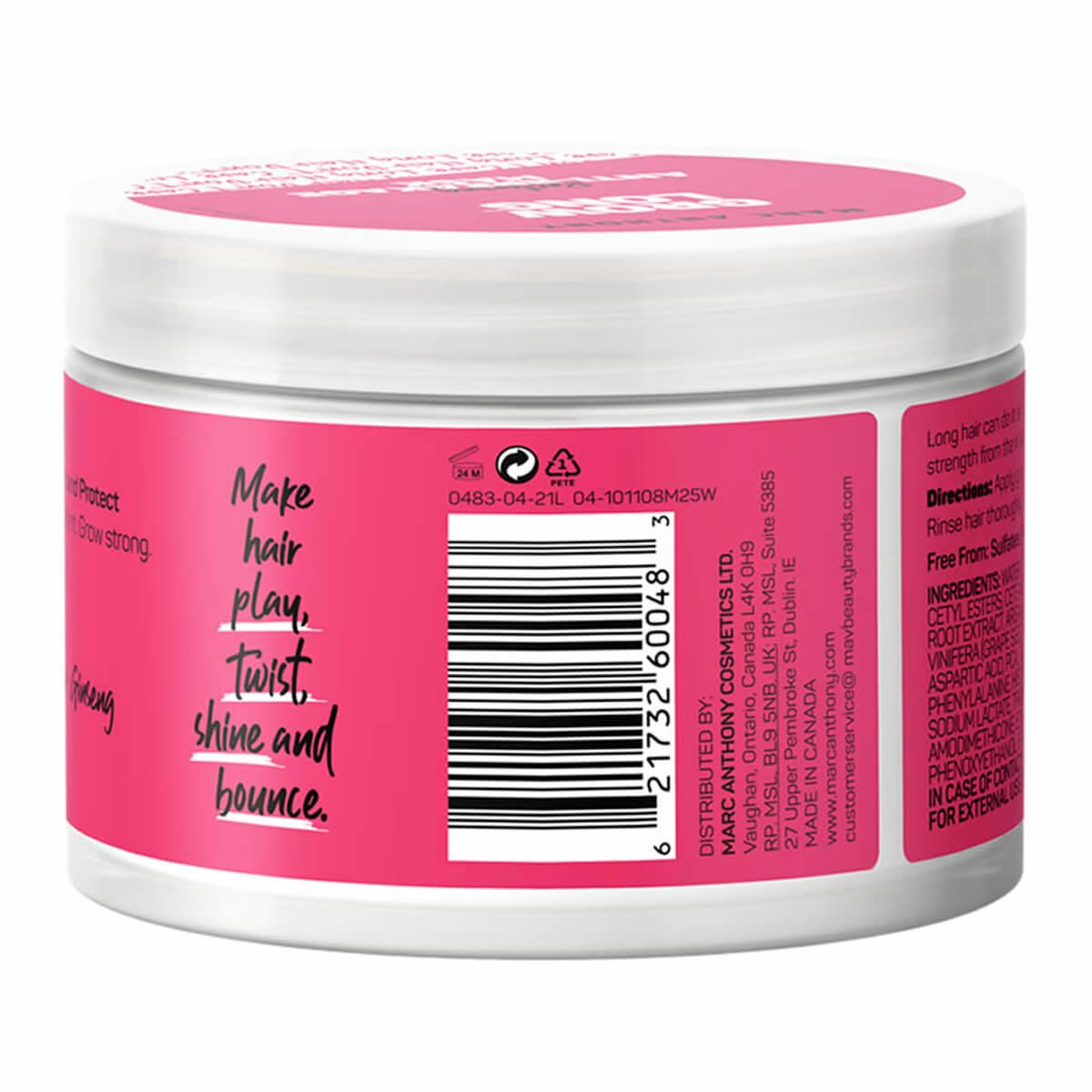 Marc Anthony Mascarilla Antirrotura Grow Long image number null