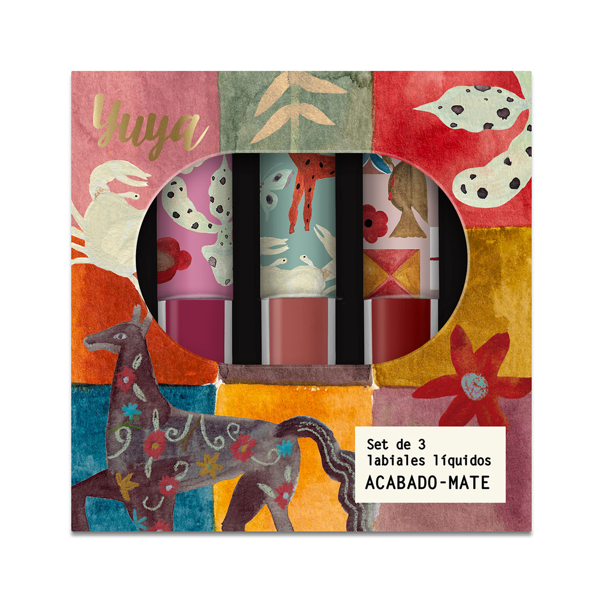 Yuya Set De 3 Labiales L&iacute;quidos Mate image number null