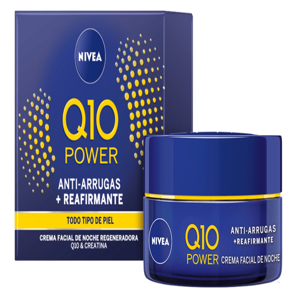 Nivea Visage Crema Noche Antiarrugas Q10 50ml image number null