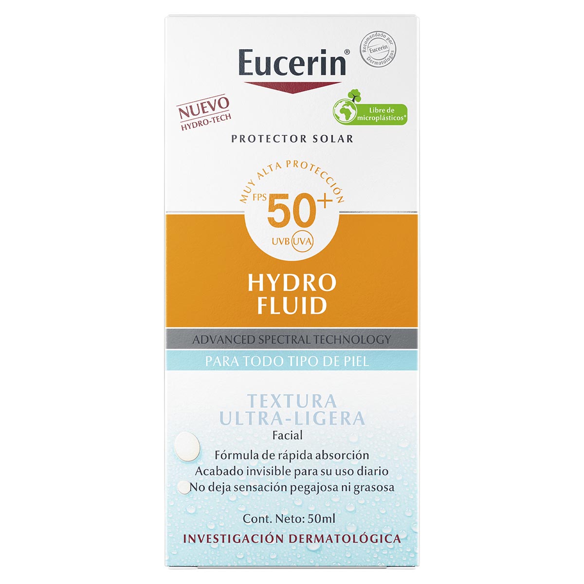 Eucerin Sun Hydro Fluid Ultra Light Fps 50+ 50Ml image number null