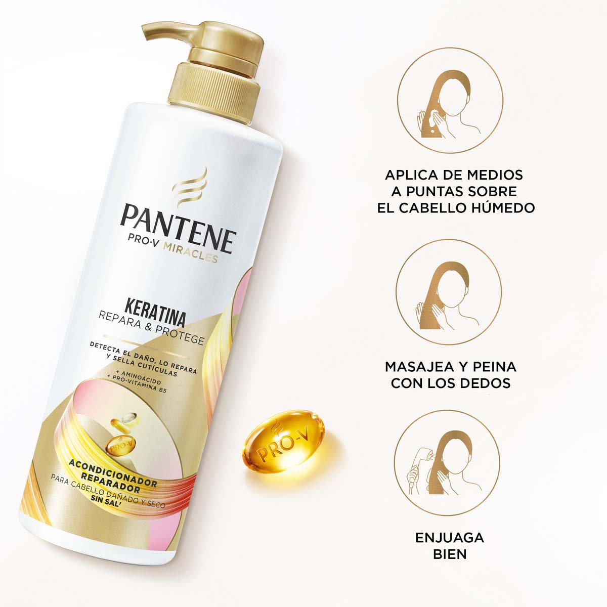 Pantene Acondicionador Keratina Pro-v 510ml12 image number null