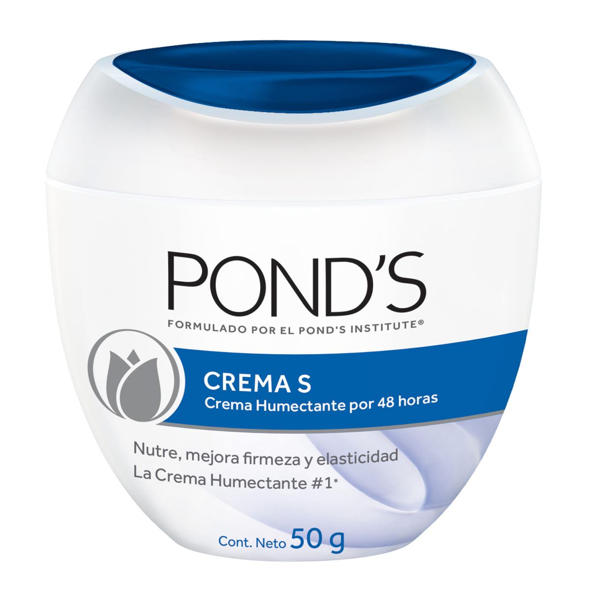 Ponds Crema Humectante Nutritiva 50g image number null