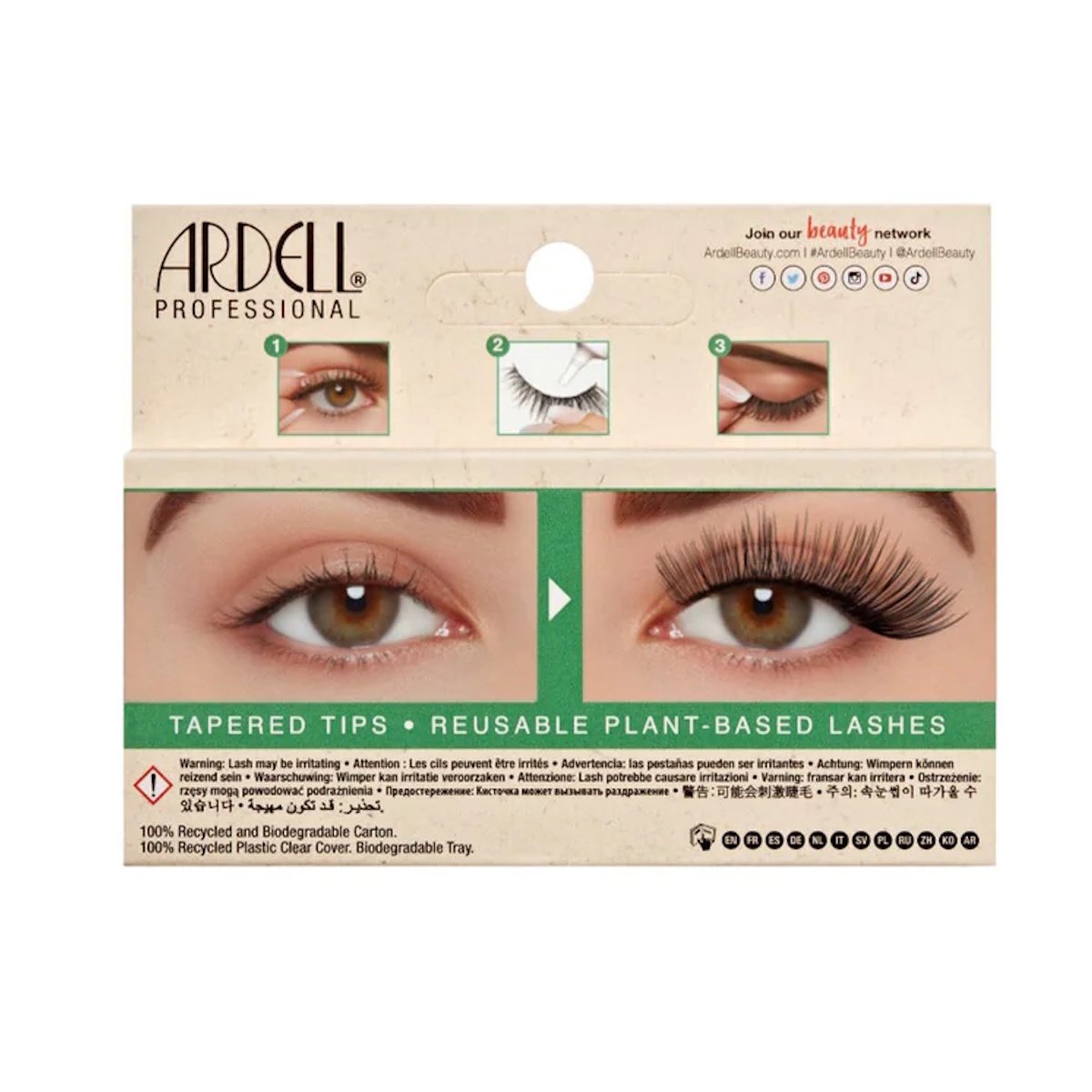 Ardell Pesta&ntilde;as Postizas Eco Lashes Omg3 image number null