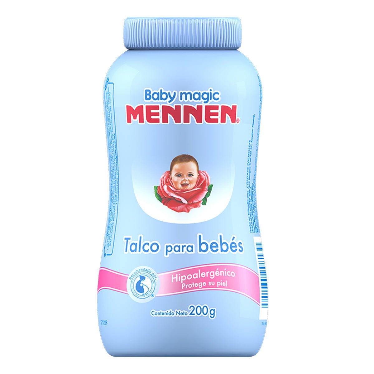 Mennen Talco Baby Magic Blue Hipoalerg&eacute;nico 200g image number null